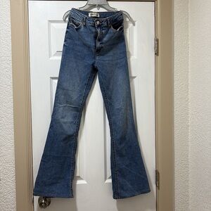 Zara wide leg High Waisted Jeans